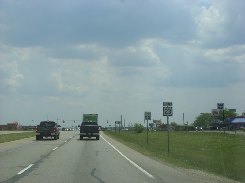 2009 photo of U.S. 23 by Doug Kerr